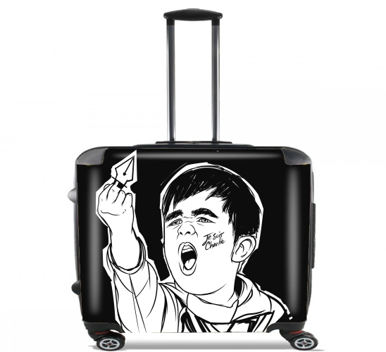  Je Suis Charlie para Ruedas cabina bolsa de equipaje maleta trolley 17" laptop