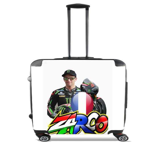  johann zarco moto gp para Ruedas cabina bolsa de equipaje maleta trolley 17" laptop
