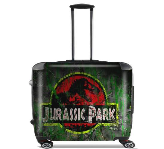  Jurassic park Lost World TREX Dinosaure para Ruedas cabina bolsa de equipaje maleta trolley 17" laptop