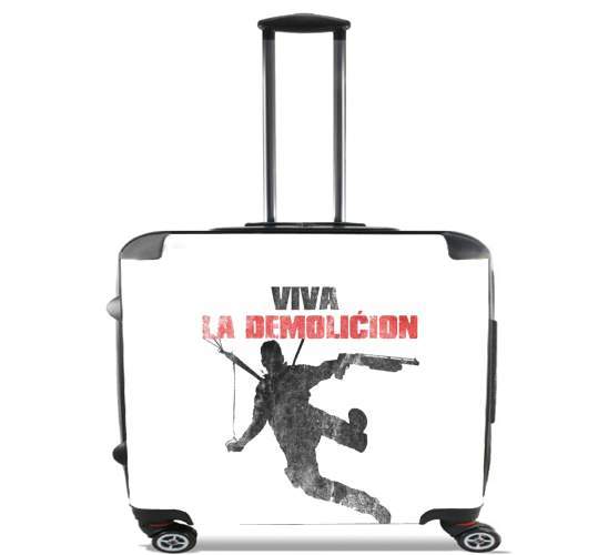  Just Cause Viva La Demolition para Ruedas cabina bolsa de equipaje maleta trolley 17" laptop