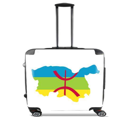  Kabyle para Ruedas cabina bolsa de equipaje maleta trolley 17" laptop