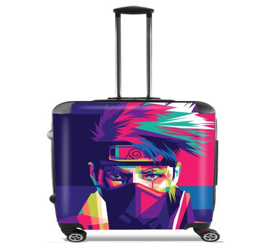  Kakashi pop art para Ruedas cabina bolsa de equipaje maleta trolley 17" laptop
