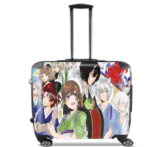  Kakuriyo no yadomeshi para Ruedas cabina bolsa de equipaje maleta trolley 17" laptop