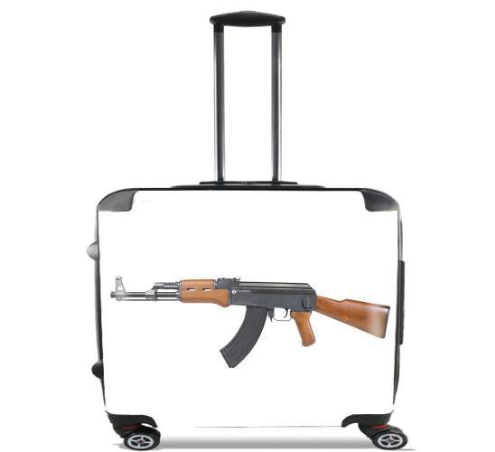  Kalashnikov AK47 para Ruedas cabina bolsa de equipaje maleta trolley 17" laptop