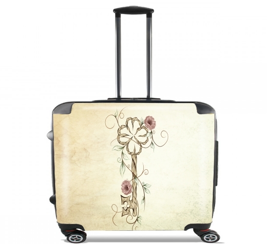  Key Lucky  para Ruedas cabina bolsa de equipaje maleta trolley 17" laptop