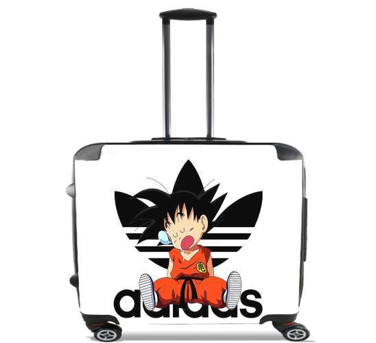  Kid Goku Adidas Joke para Ruedas cabina bolsa de equipaje maleta trolley 17" laptop