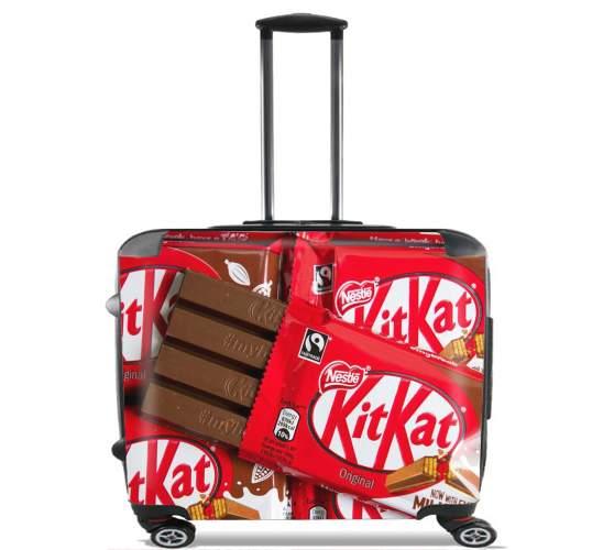  kit kat chocolate para Ruedas cabina bolsa de equipaje maleta trolley 17" laptop