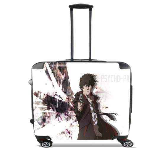  Kogami psycho pass para Ruedas cabina bolsa de equipaje maleta trolley 17" laptop