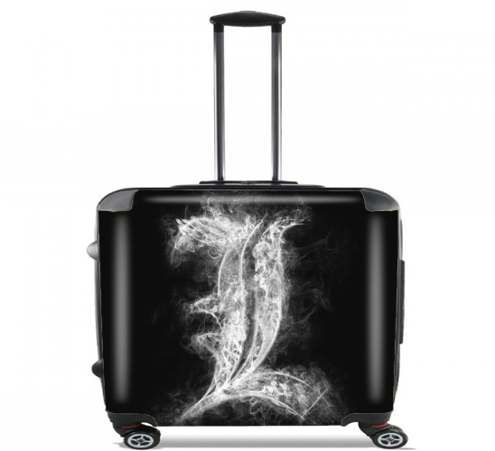  L Smoke Death Note para Ruedas cabina bolsa de equipaje maleta trolley 17" laptop