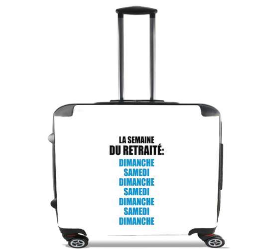  La semaine du retraite para Ruedas cabina bolsa de equipaje maleta trolley 17" laptop