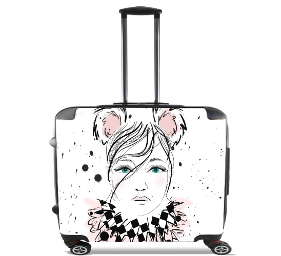 Lady Circus para Ruedas cabina bolsa de equipaje maleta trolley 17" laptop