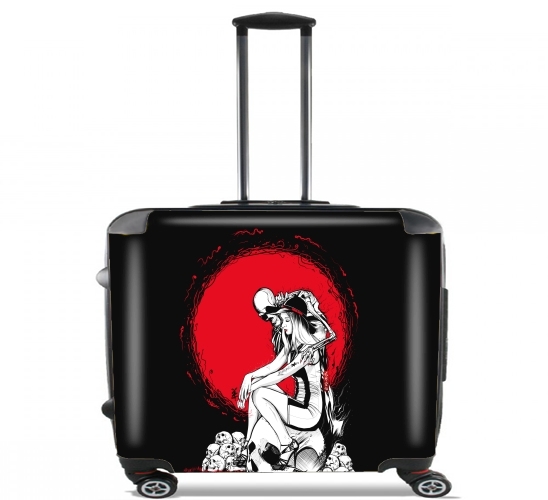  Lady D para Ruedas cabina bolsa de equipaje maleta trolley 17" laptop