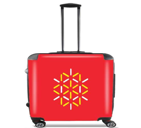  Languedoc Roussillon para Ruedas cabina bolsa de equipaje maleta trolley 17" laptop