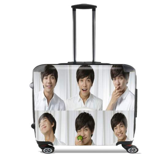  Lee seung gi para Ruedas cabina bolsa de equipaje maleta trolley 17" laptop