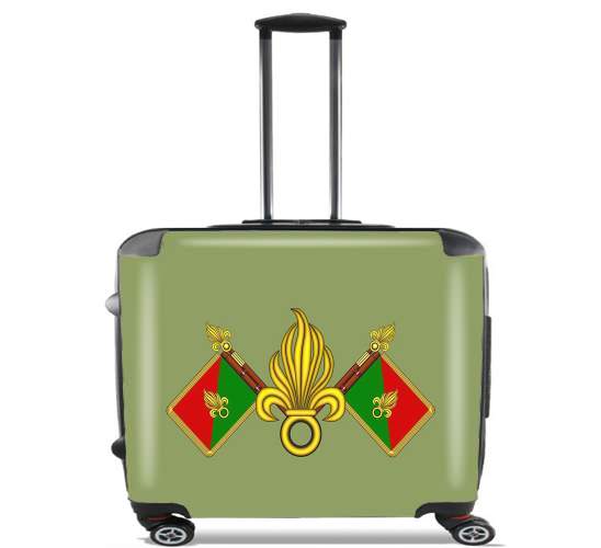  Legion etrangere France para Ruedas cabina bolsa de equipaje maleta trolley 17" laptop