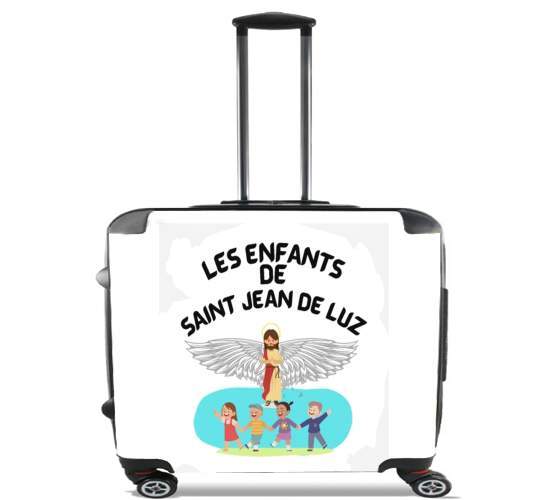  Les enfants de Saint Jean De Luz para Ruedas cabina bolsa de equipaje maleta trolley 17" laptop