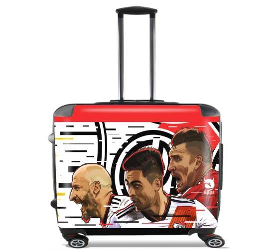  Libertadores Trio Gallina para Ruedas cabina bolsa de equipaje maleta trolley 17" laptop