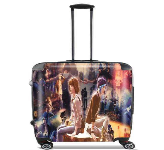  Life Is Strange Mixed Scenes para Ruedas cabina bolsa de equipaje maleta trolley 17" laptop