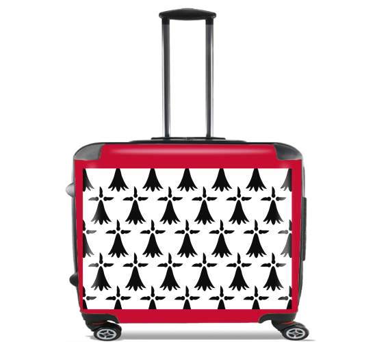  Limousin para Ruedas cabina bolsa de equipaje maleta trolley 17" laptop