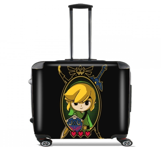  Link Portrait para Ruedas cabina bolsa de equipaje maleta trolley 17" laptop