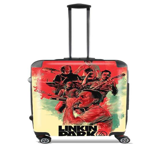  Linkin Park para Ruedas cabina bolsa de equipaje maleta trolley 17" laptop