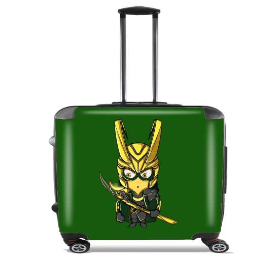  LokiNion para Ruedas cabina bolsa de equipaje maleta trolley 17" laptop