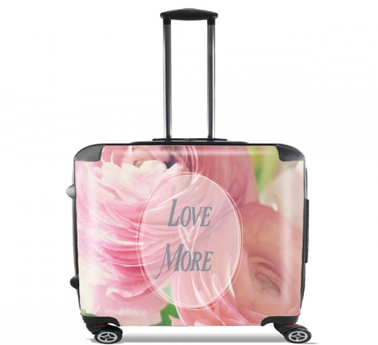  Love More para Ruedas cabina bolsa de equipaje maleta trolley 17" laptop