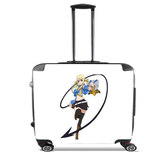  Lucy heartfilia para Ruedas cabina bolsa de equipaje maleta trolley 17" laptop