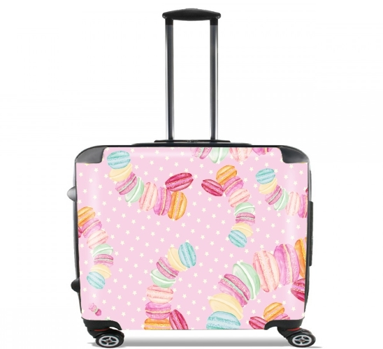  MACARONS para Ruedas cabina bolsa de equipaje maleta trolley 17" laptop