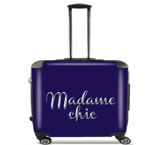  Madame Chic para Ruedas cabina bolsa de equipaje maleta trolley 17" laptop