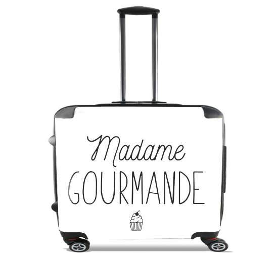  Madame Gourmande para Ruedas cabina bolsa de equipaje maleta trolley 17" laptop