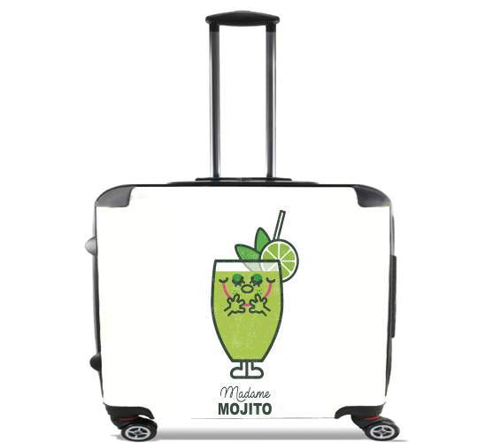  Madame Mojito para Ruedas cabina bolsa de equipaje maleta trolley 17" laptop
