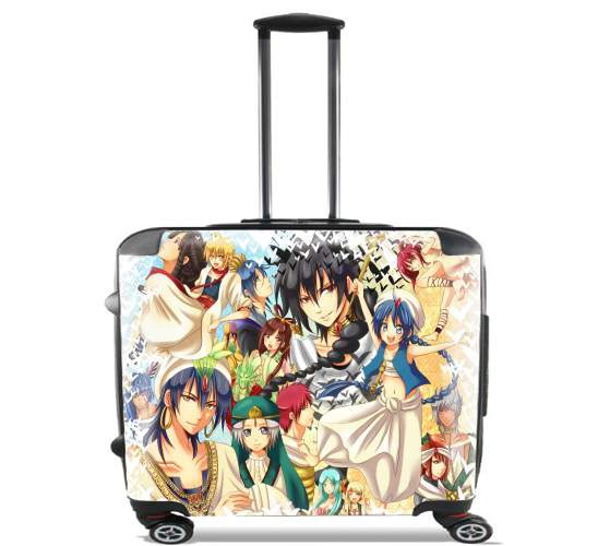  Magi Fan Art para Ruedas cabina bolsa de equipaje maleta trolley 17" laptop