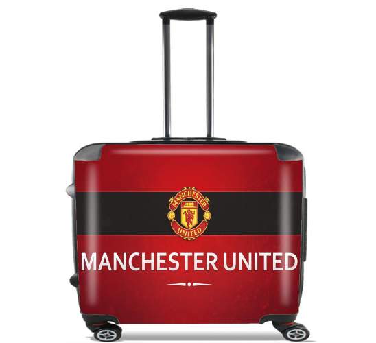  Manchester United para Ruedas cabina bolsa de equipaje maleta trolley 17" laptop