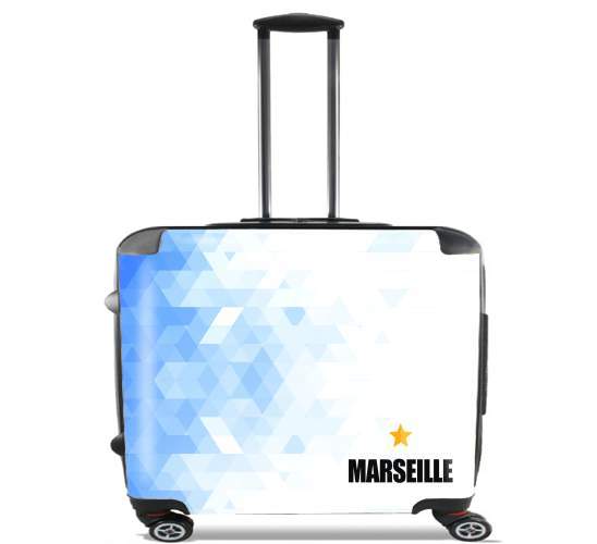  Marseille Football 2018 para Ruedas cabina bolsa de equipaje maleta trolley 17" laptop
