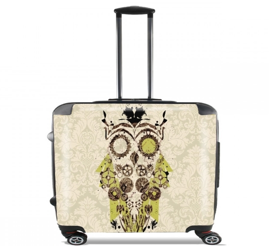  Mechanic Owl para Ruedas cabina bolsa de equipaje maleta trolley 17" laptop