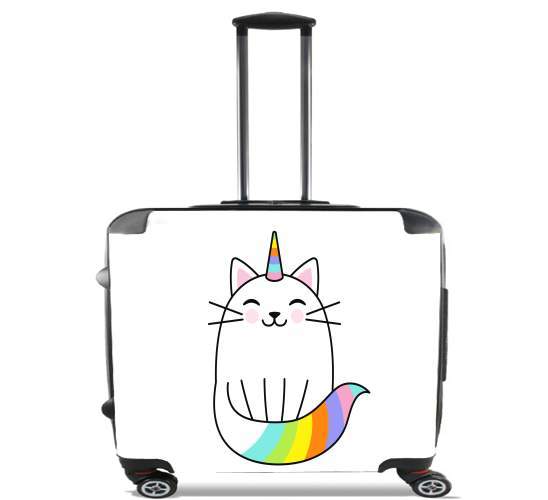  Mewnicorn Unicorn x Cat para Ruedas cabina bolsa de equipaje maleta trolley 17" laptop