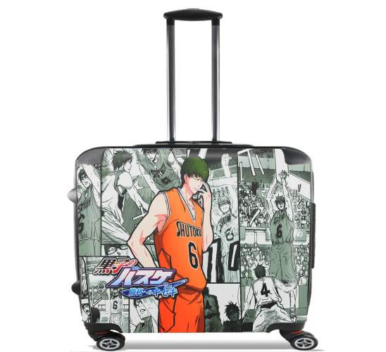  midorima wallpaper para Ruedas cabina bolsa de equipaje maleta trolley 17" laptop