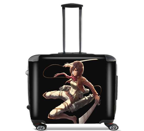  Mikasa Titan para Ruedas cabina bolsa de equipaje maleta trolley 17" laptop