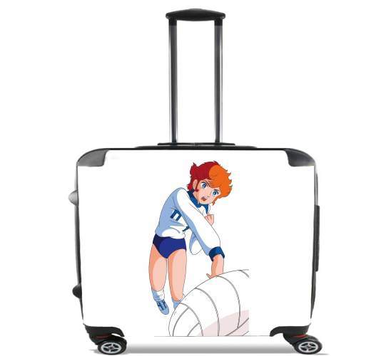  mila hazuki jeanne et serge para Ruedas cabina bolsa de equipaje maleta trolley 17" laptop