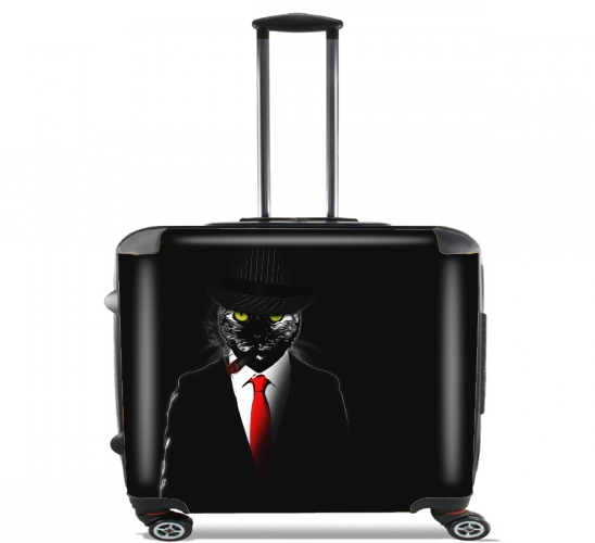  Mobster Cat para Ruedas cabina bolsa de equipaje maleta trolley 17" laptop
