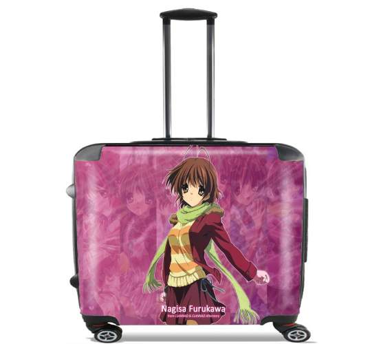  Nagisa Furukawa para Ruedas cabina bolsa de equipaje maleta trolley 17" laptop