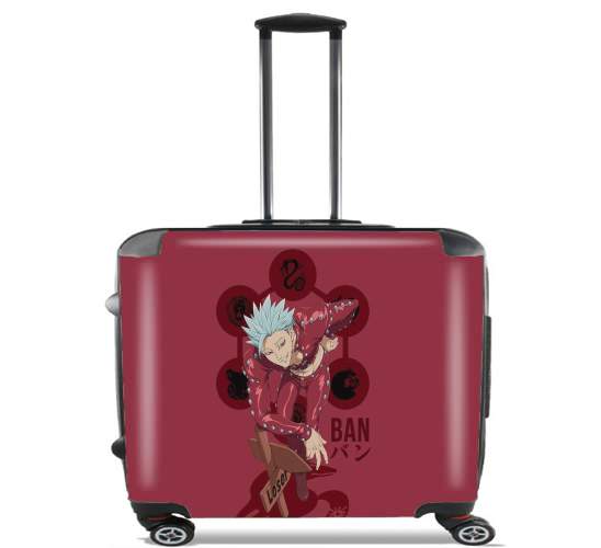 Nanatsu No Tazai Ban Loser para Ruedas cabina bolsa de equipaje maleta trolley 17" laptop