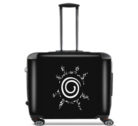  Naruto Fujin para Ruedas cabina bolsa de equipaje maleta trolley 17" laptop