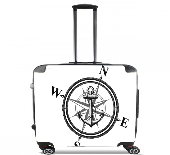  Nautica para Ruedas cabina bolsa de equipaje maleta trolley 17" laptop