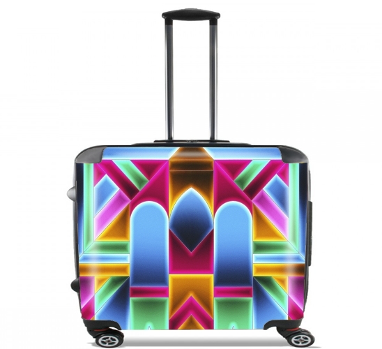  Neon Colorful para Ruedas cabina bolsa de equipaje maleta trolley 17" laptop