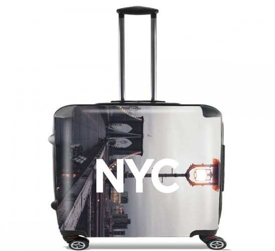  NYC Basic 2 para Ruedas cabina bolsa de equipaje maleta trolley 17" laptop