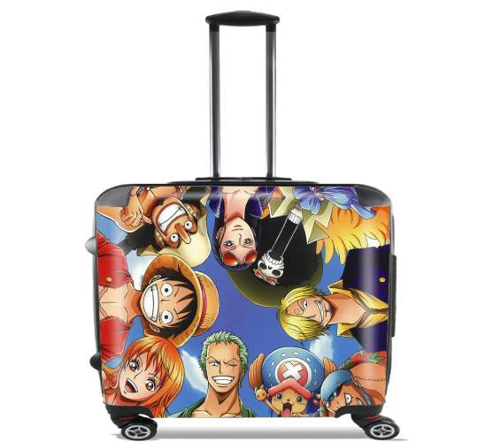  One Piece CREW para Ruedas cabina bolsa de equipaje maleta trolley 17" laptop