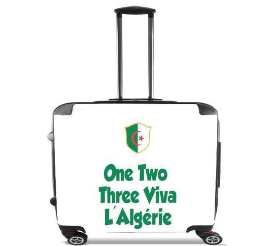  One Two Three Viva Algerie para Ruedas cabina bolsa de equipaje maleta trolley 17" laptop
