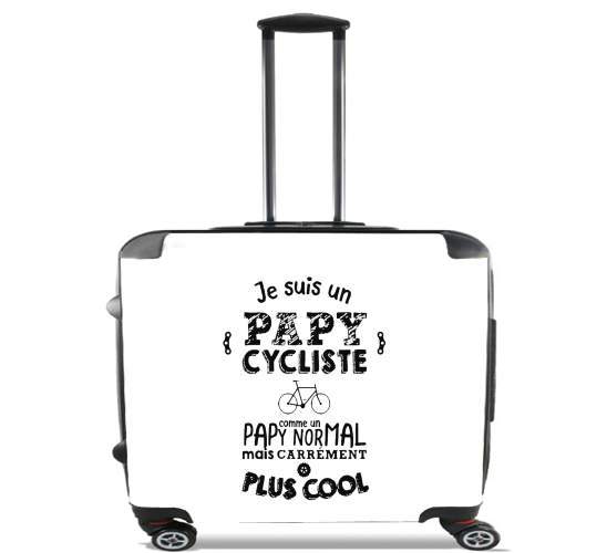  Papy cycliste para Ruedas cabina bolsa de equipaje maleta trolley 17" laptop